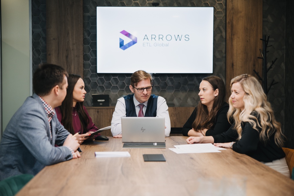 Týmová porada ARROWS